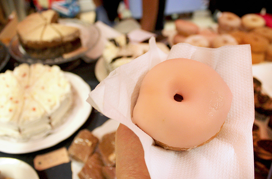 VegFest 2016 vegan donut