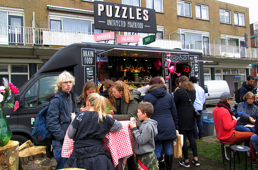 Vegan Christmas Market 2015 foodtruck