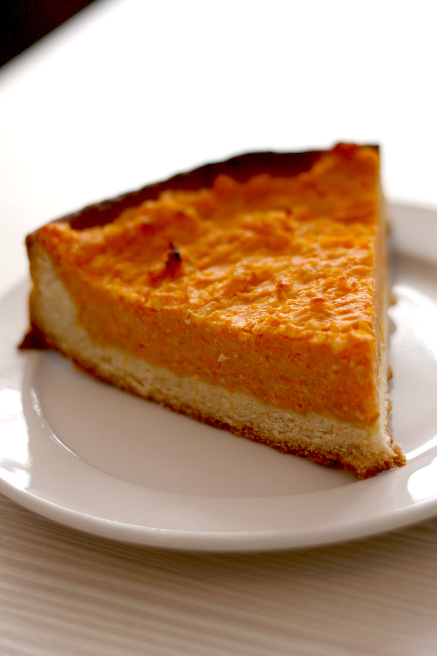 Daantje vegan lunchroom vegean rice pudding pie