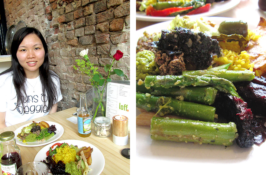 loff breda vegan buffet restaurant food